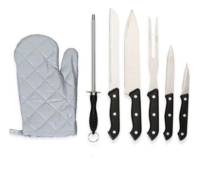 Imagem de Kit de 20 - Kits Para Churrasco Estojo - Com Tábua