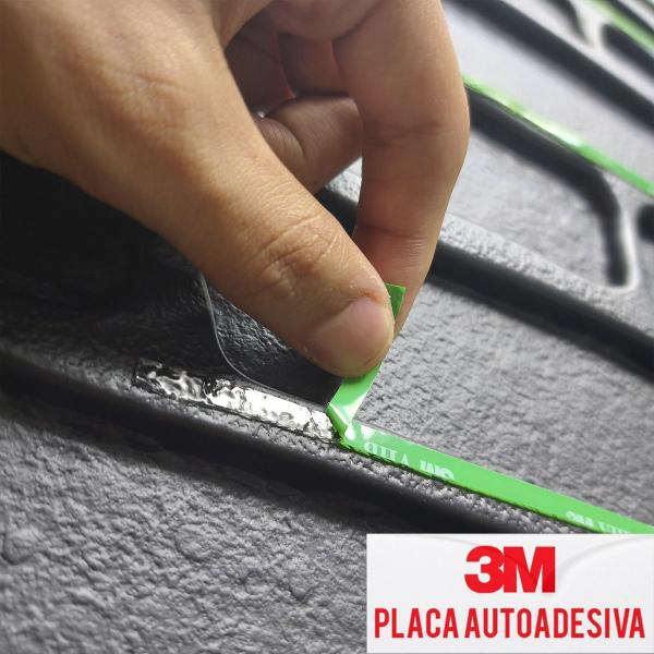 Imagem de Kit De 20 Placas Autoadesiva Revestimento Cor Preta 5 M²