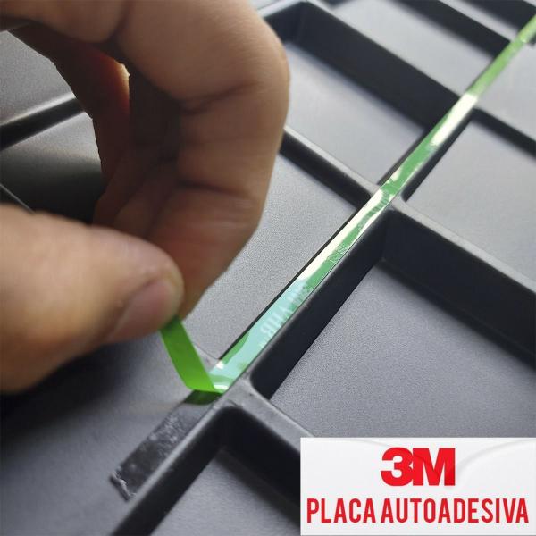 Imagem de Kit De 22 Placas Autoadesiva Revestimento Cor Preta 5,5 M²