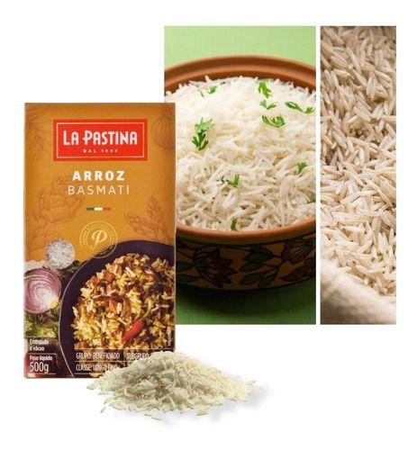 Imagem de Kit De 3 Unidades de Arroz Indiano Basmati La Pastina 500g