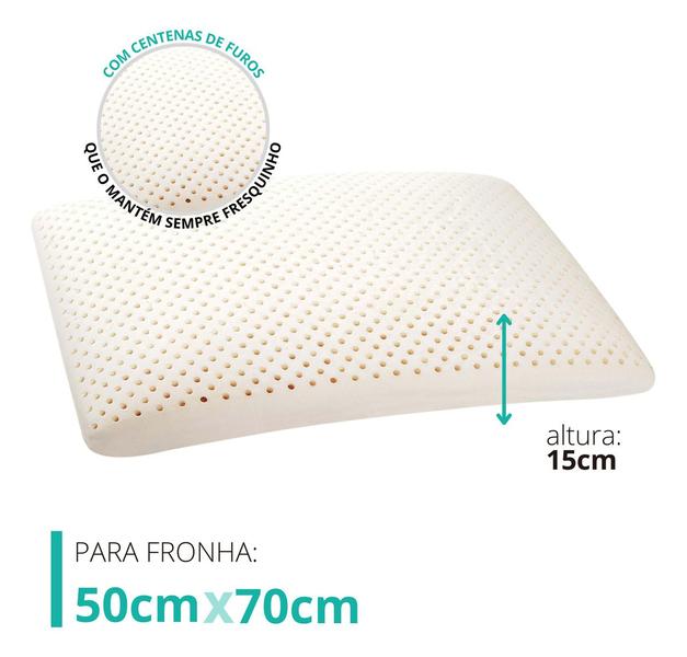 Imagem de Kit de 4  Basic Soft Látex Talalay - Alto Macio