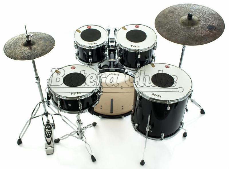 Imagem de Kit de Abafadores e Pads de Estudo Alecrim Percussive 10, 12, 14, 16 para estudo ou abafador