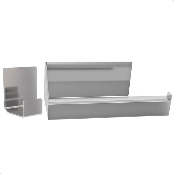 Imagem de Kit de Acessórios Para Banheiro Inox 6Pcs U.Master Slim DF