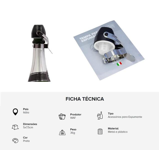 Imagem de Kit de Acessórios Para Vinho Boccati Caixa Madeira Pinus