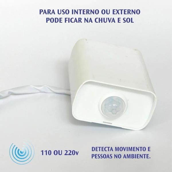 Imagem de Kit de Alarme com 2 Sensores de Presença MA e Sirene Interruptor Bivolt