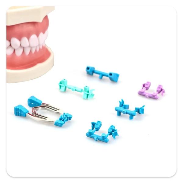 Imagem de Kit de Alicate com Contornos Seccionais para Matriz Dentária - Inclui Clipe de Mola e Braçadeiras