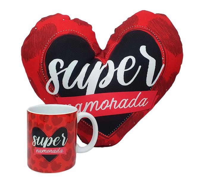 Imagem de Kit de Amor Presente Para Dia dos Namorados Caneca Almofada