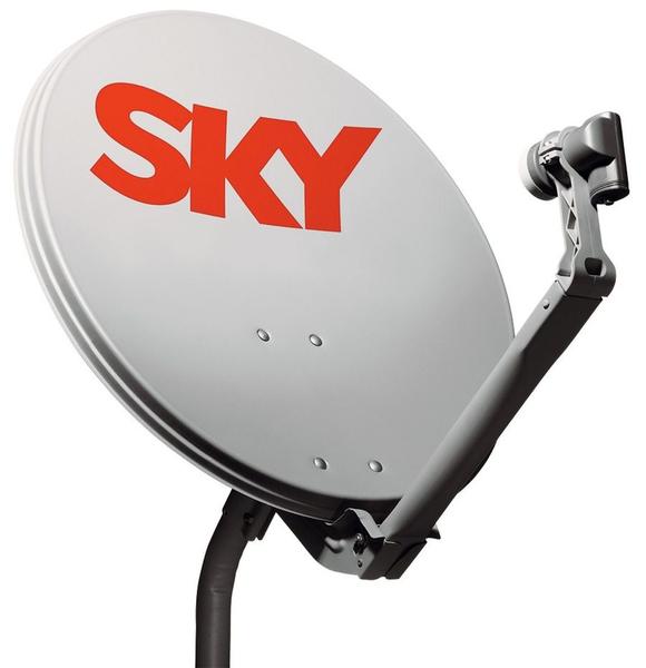 Imagem de Kit de Antena Parabolica Ku Sky-Bedin-Vivensis-Claro  60cm