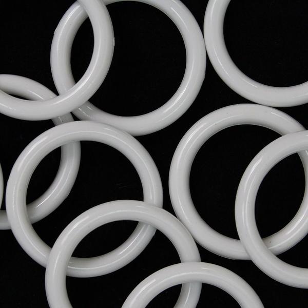 Kit de Argolas Plásticas Porta Guardanapo Branca 100 Unidades - Russo Art Imagem de Kit de Argolas Plásticas Porta Guardanapo Branca 100 Unidades