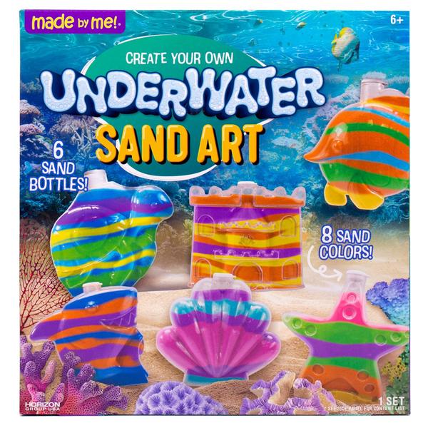 Kit de arte em areia feito por mim Crie seu próprio tema subaquático - Made By Me Imagem de Kit de arte em areia feito por mim Crie seu próprio tema subaquático