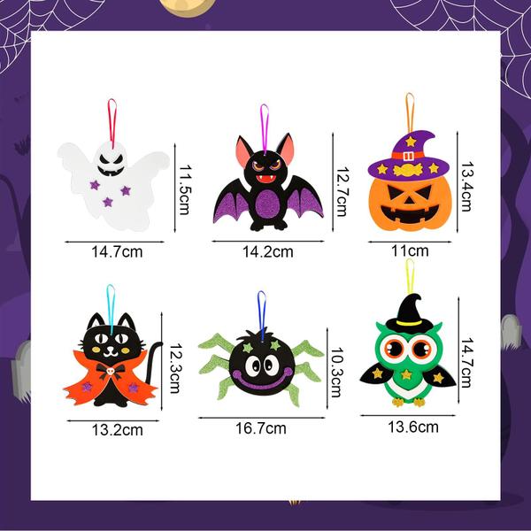 Kit de artesanato Fennoral Halloween com adesivos de espuma para crianças de 12 anos Imagem de Kit de artesanato Fennoral Halloween com adesivos de espuma para crianças de 12 anos