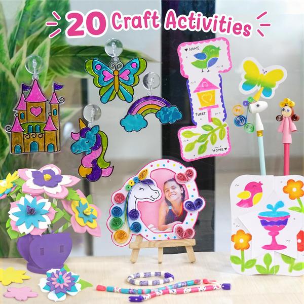 Imagem de Kit de artesanato Imagimake Fabulous Creative Toy DIY Set para crianças de 5 a 12 anos 