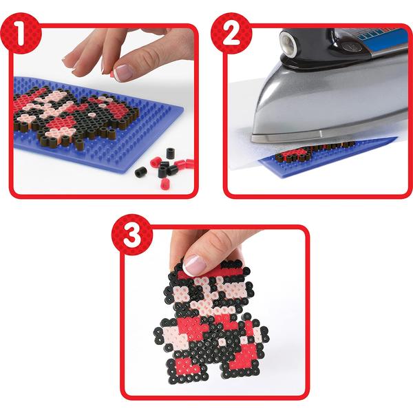 Imagem de Kit de artesanato Perler Beads Super Mario Mega Activity 4013 unidades