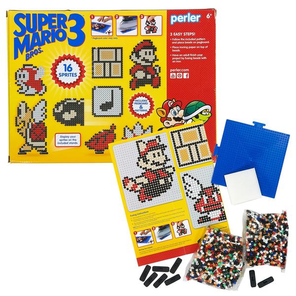 Imagem de Kit de artesanato Perler Beads Super Mario Mega Activity 4013 unidades