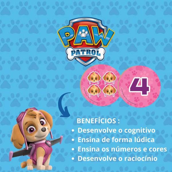 Imagem de Kit De Atividade Patrulha Canina Educativo Nig Brinquedos