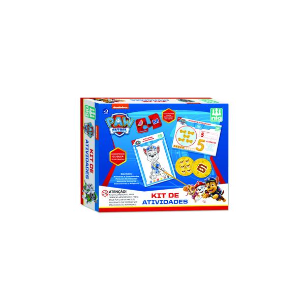 Kit de Atividades e Pintura Patrulha Canina Nig Brinquedos Imagem de Kit de Atividades e Pintura Patrulha Canina Nig Brinquedos