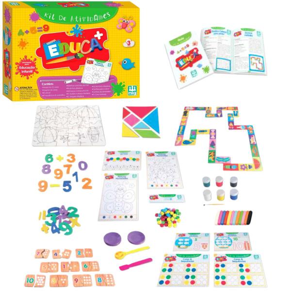 Imagem de Kit De Atividades Para Educação Infantil Nig Brinquedos