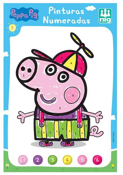 Imagem de Kit De Atividades Peppa Pig Nig Brinquedos