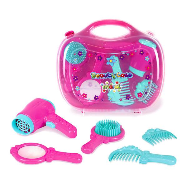 Kit de Beleza Infantil - Beauty Case Maleta - 05 Acessórios - Maral Imagem de Kit de Beleza Infantil - Beauty Case Maleta - 05 Acessórios - Maral