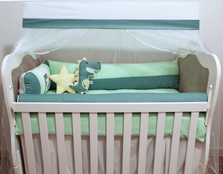 Kit de Berço Crescer - 10 Peças - Bebê Pelúcias e Enxovais Imagem de Kit de Berço Crescer - 10 Peças
