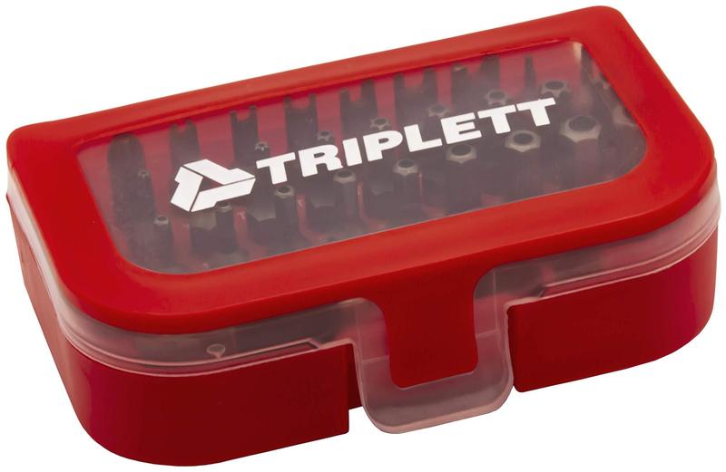 Imagem de Kit de bits de segurança Triplett TSBK-001 de 32 peças com 30 bits