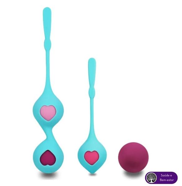 Kit de bolas para pompoarismo - sexy import Imagem de Kit de bolas para pompoarismo