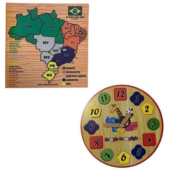 Imagem de Kit De Brinquedos Educativos Coordenação Motora