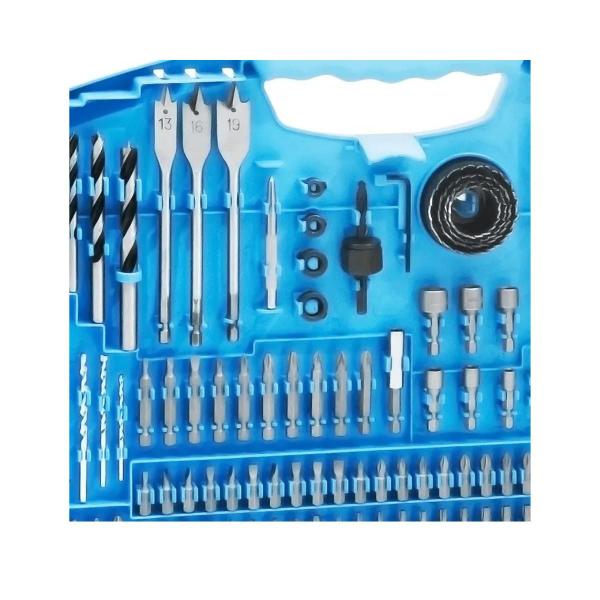 Imagem de Kit De Brocas Ponteiras E Serras Copo Com 128Pcas Gamma G19517/AC