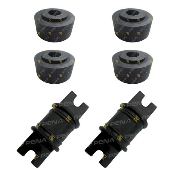 Kit de Buchas Amortecedor Dianteiro Kia Bongo K2700 - PENA Imagem de Kit de Buchas Amortecedor Dianteiro Kia Bongo K2700