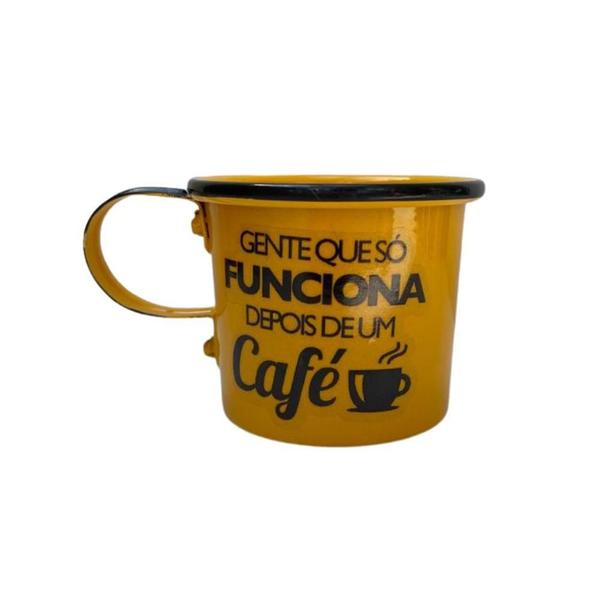 Imagem de Kit De Café Coado Individual Com Bule Amarelo - Demolição