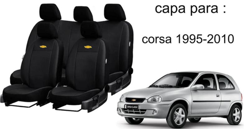 Imagem de Kit de Capa e Limpador de Parabrisa para Corsa 1995-2010 com Capa de Cobrir