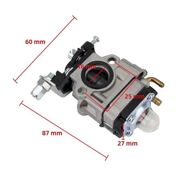 Imagem de Kit de Carburador de 15mm para Scooter e Aparador de Grama a Gasolina