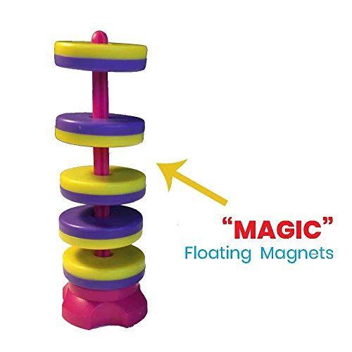 Imagem de Kit de Ciência Magnética para Crianças 8-12, Guia Informativo, Ímanes Flutuantes e Bússolas, Brinquedos STEM