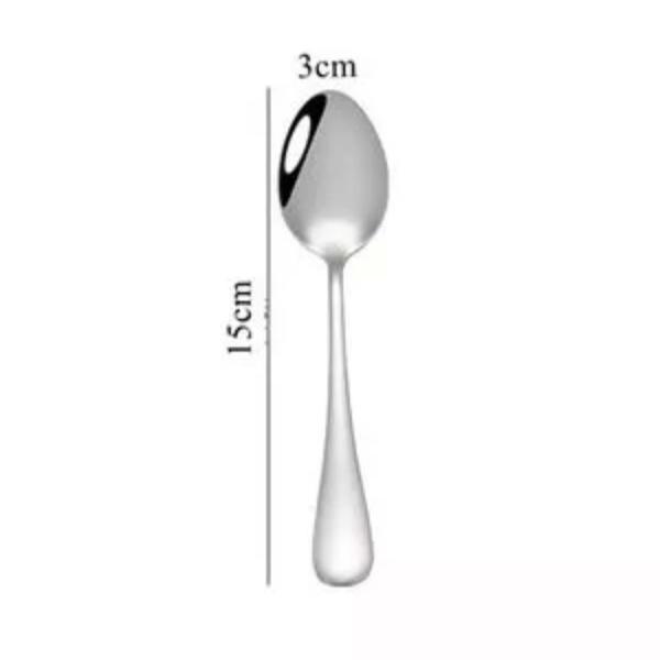 Kit de colheres de chá 3 peças básico - Filó Modas Imagem de Kit de colheres de chá 3 peças básico
