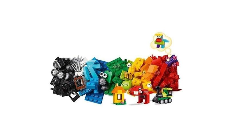 Imagem de Kit de construção LEGO Clássico Tijolos e Ideias (123 peças)