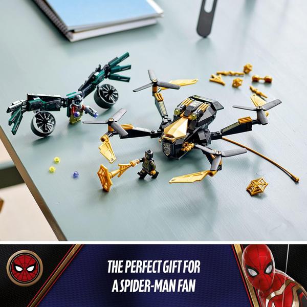 Imagem de Kit de construção LEGO Marvel Spider-Man's Drone Duel 76195