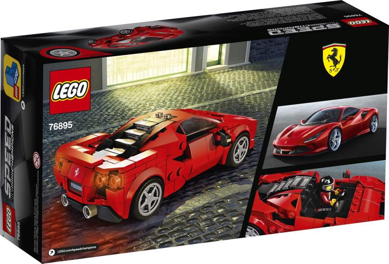 Imagem de Kit de construção LEGO Speed Champions Ferrari F8 Tributo 76895