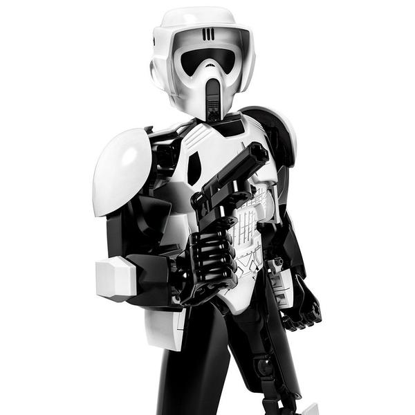 Imagem de Kit de construção LEGO Star Wars Scout Trooper & Speeder Bike