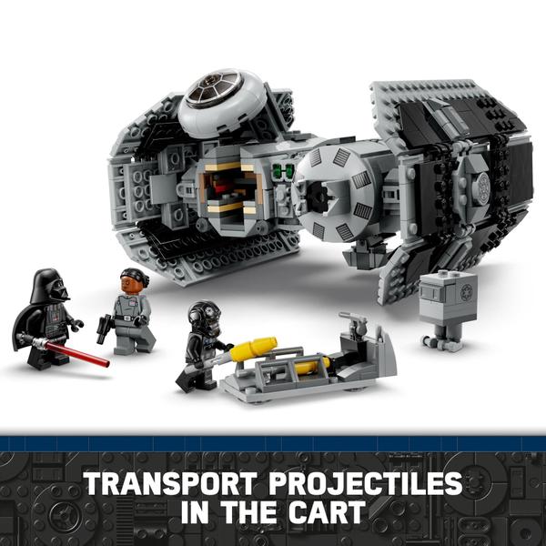 Imagem de Kit de construção LEGO Star Wars TIE Bomber com figuras 75347