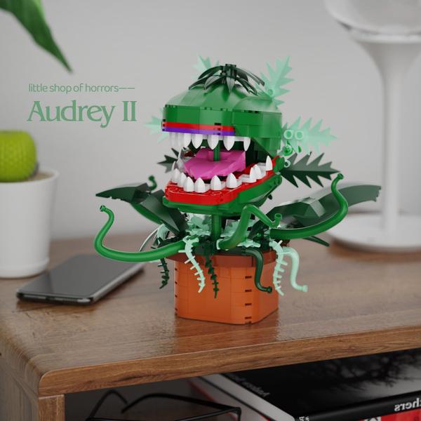 Imagem de Kit de construção Millionspring Audrey II Piranha Plant 457 unidades