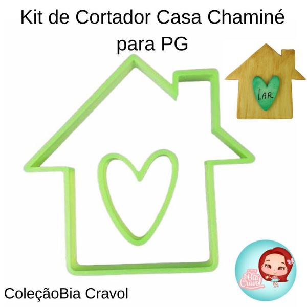 Imagem de Kit de Cortador - Casa Chaminé - para PG