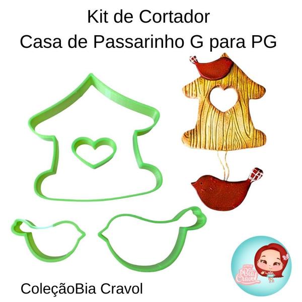 Imagem de Kit de Cortador - Casa de Passarinho para PG