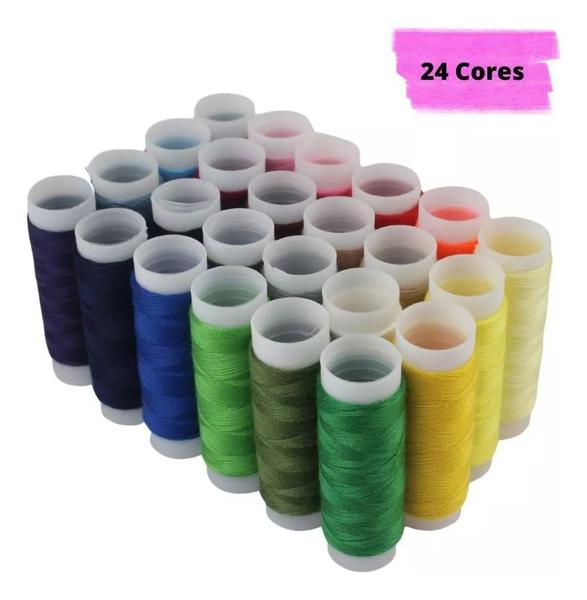 Imagem de Kit De Costura Completo Com 85 Pcs Para Reparo Com Estojo