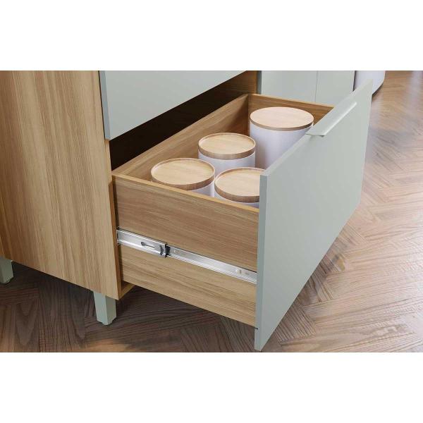 Imagem de Kit de Cozinha Modulada 2 Peças Marquesa Gourmet C2P26 Nature/Verde-Nesher