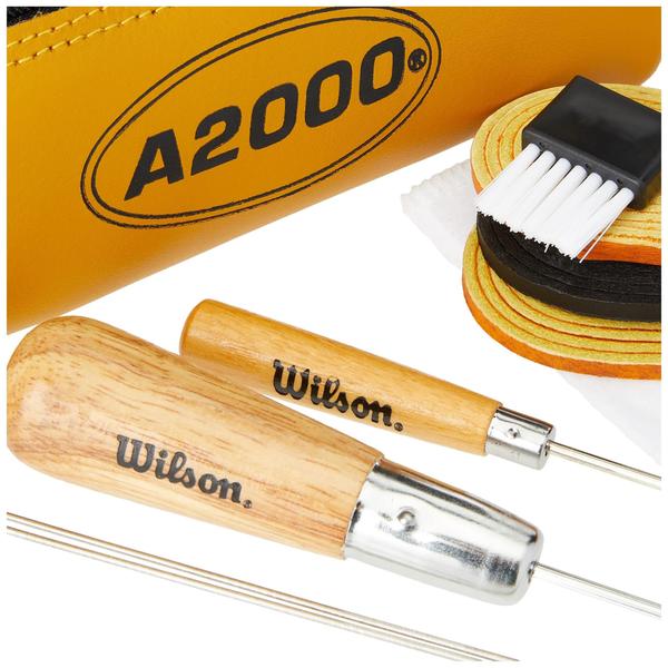 Imagem de Kit de cuidado de luvas de beisebol WILSON A2000 para jogadores da MLB