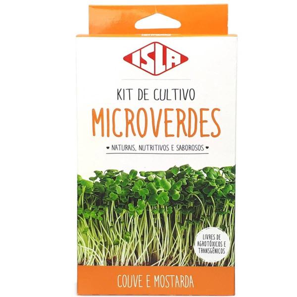 Imagem de Kit de Cultivo Microverdes Couve e Mostarda ISLA