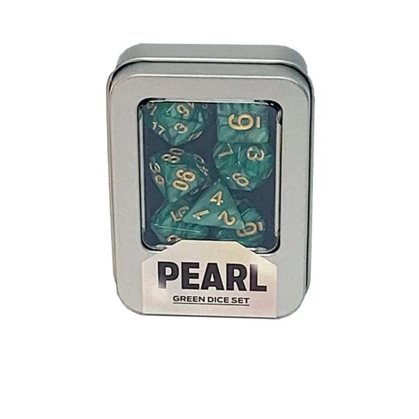 Imagem de Kit de Dados: Pearl Green - Buró