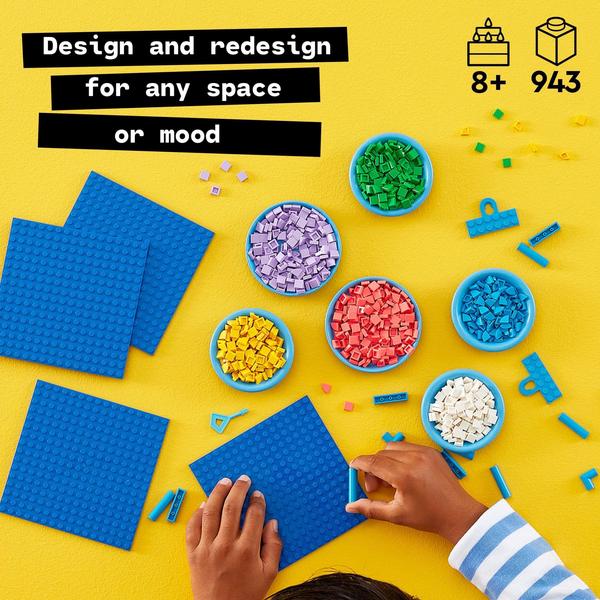 Imagem de Kit de decoração artesanal LEGO DOTS Big Message Board 41952