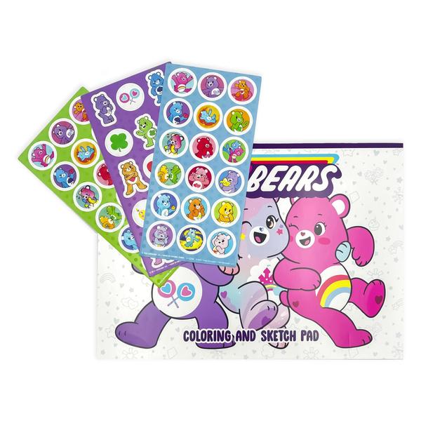 Imagem de Kit de desenho: conjunto de atividades de viagem Care Bears com mesa de colo