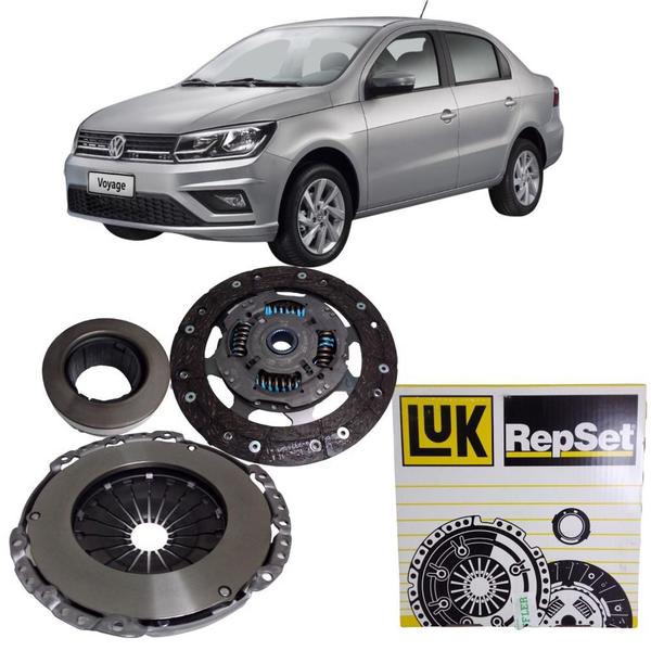 Imagem de Kit de Embreagem Gol Fox Saveiro Voyage Polo Virtus 1.6 16v Msi EA211 Manual Luk